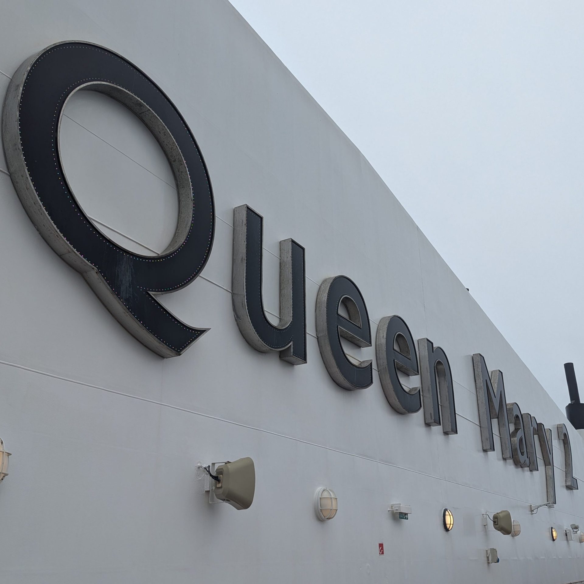 People-watching on the ship